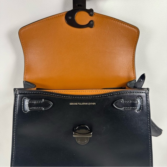 NEW Women’s Coach Black LX RF Sammy 21 Top Handle Bag #2 - Picture 9 of 11